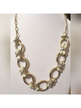 TALBOTS LARGE LINK NECKLACE 27-30" NWOT
